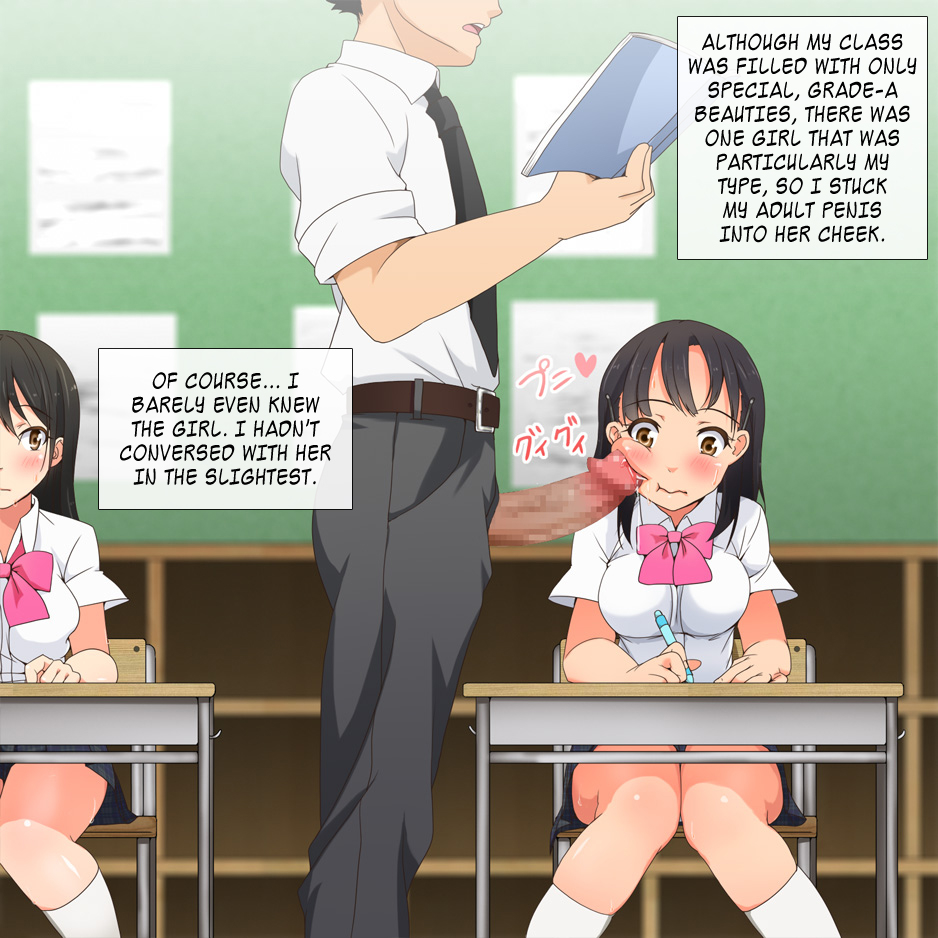Hentai Manga Comic-A school where you can randomly have procreative sex-Chapter 2-2